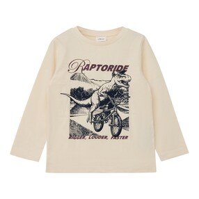 Shirt langarm Dino Fahrrad