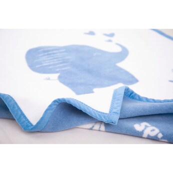 Babydecke Unicade mit Namen 75x100 cm