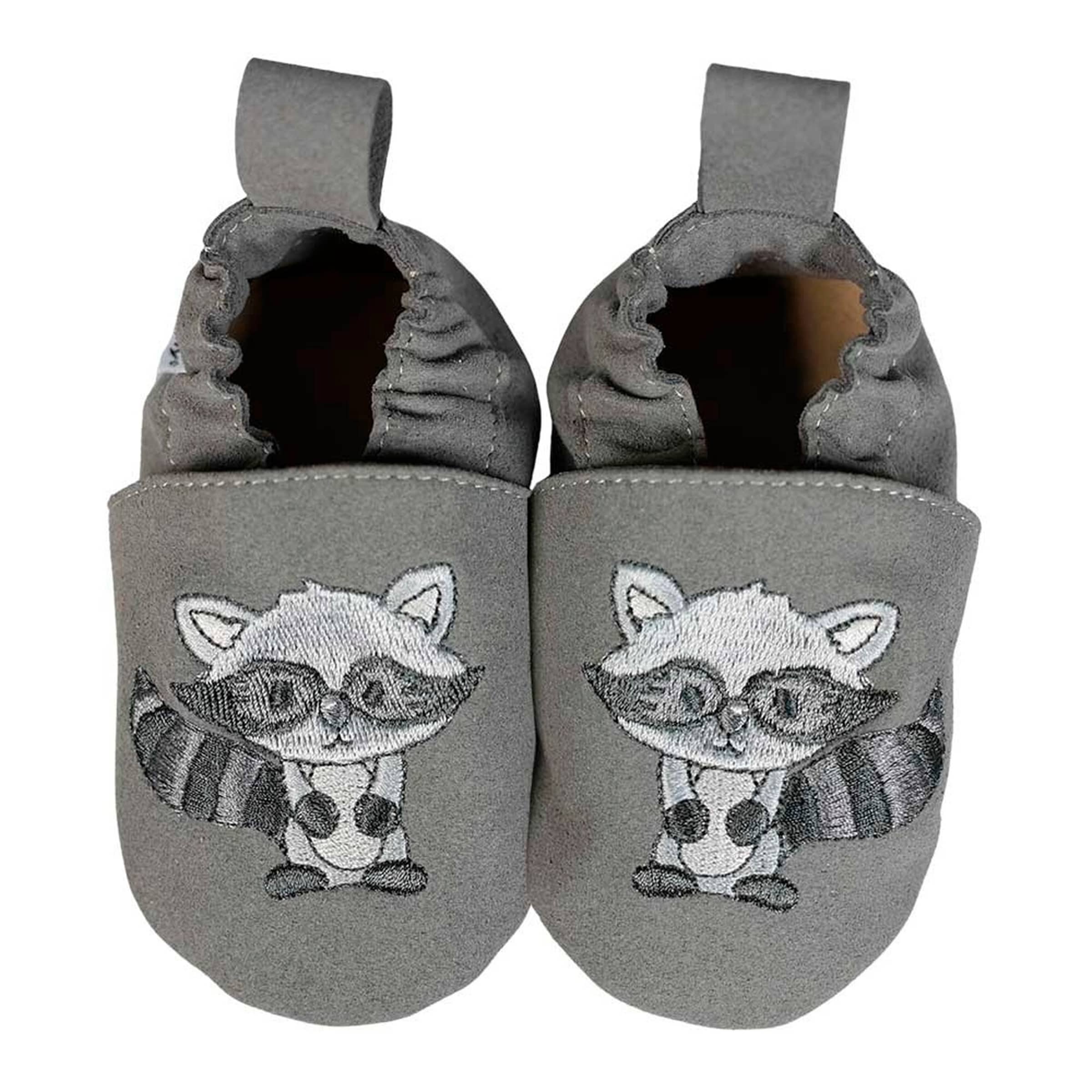 Hobea-Germany Kinderschuhe RecyStep Waschbär grau