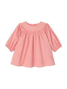 Baby Kleid mit Plumetismuster