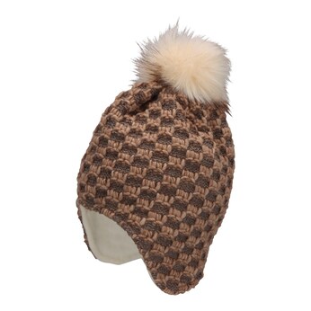 Winter-Strickmütze Bommel