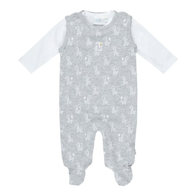 Strampler-Set Giraffen