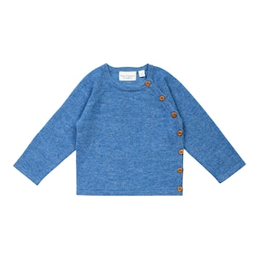 Wickel-Strickjacke Wolle