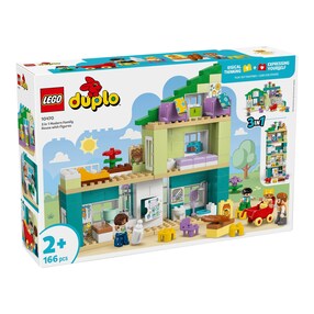 10470 Modernes Familienhaus mit Figuren - 3-in-1-Set