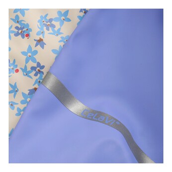 2-tlg. Set Regenjacke und Regenhose Blumen