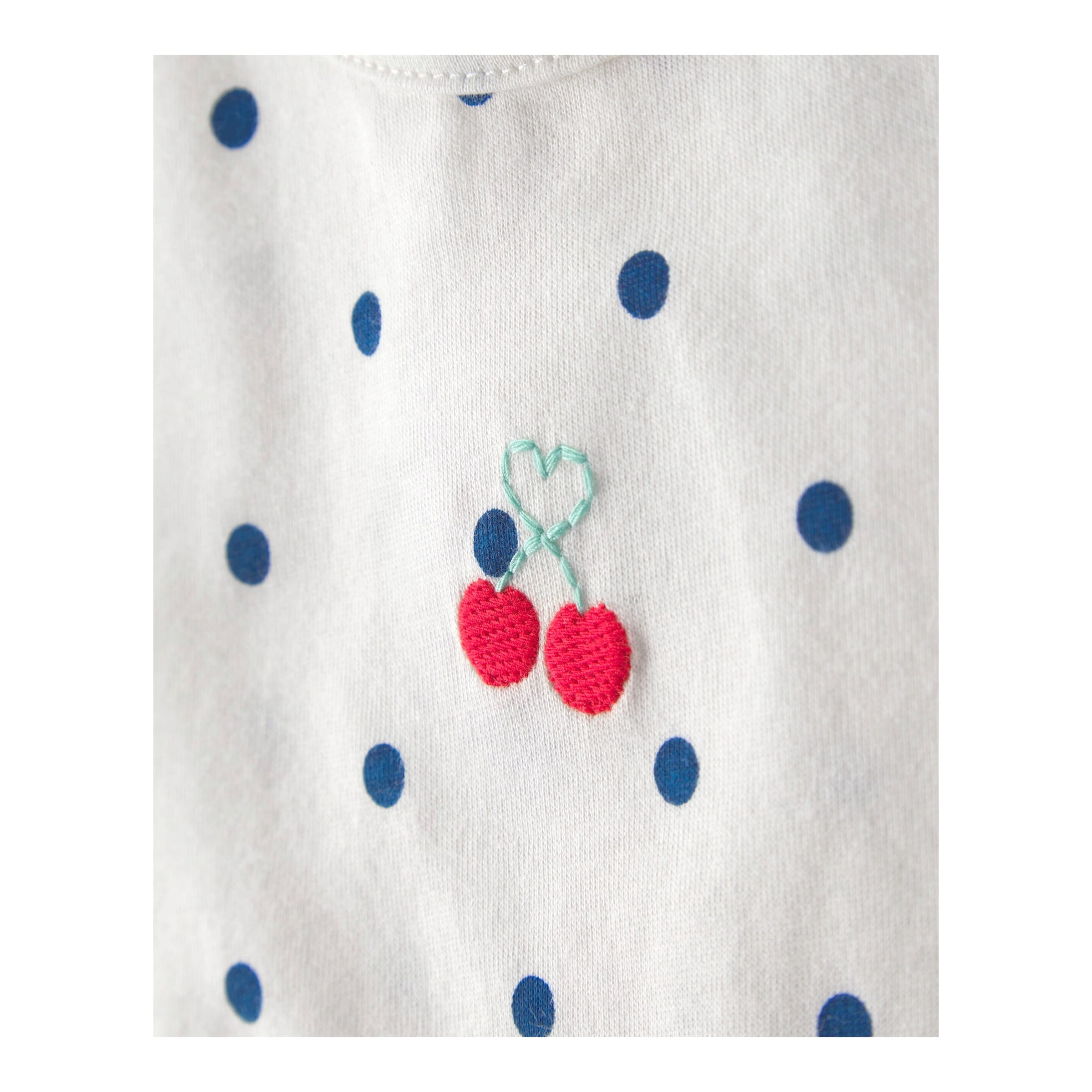 2-tlg. Set Body kurzarm und Shorts Punkte