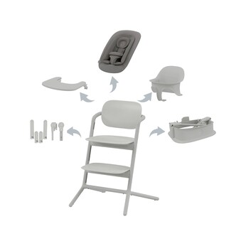 Bundle Treppenhochstuhl Lemo 2.0 5-in-1 Set 