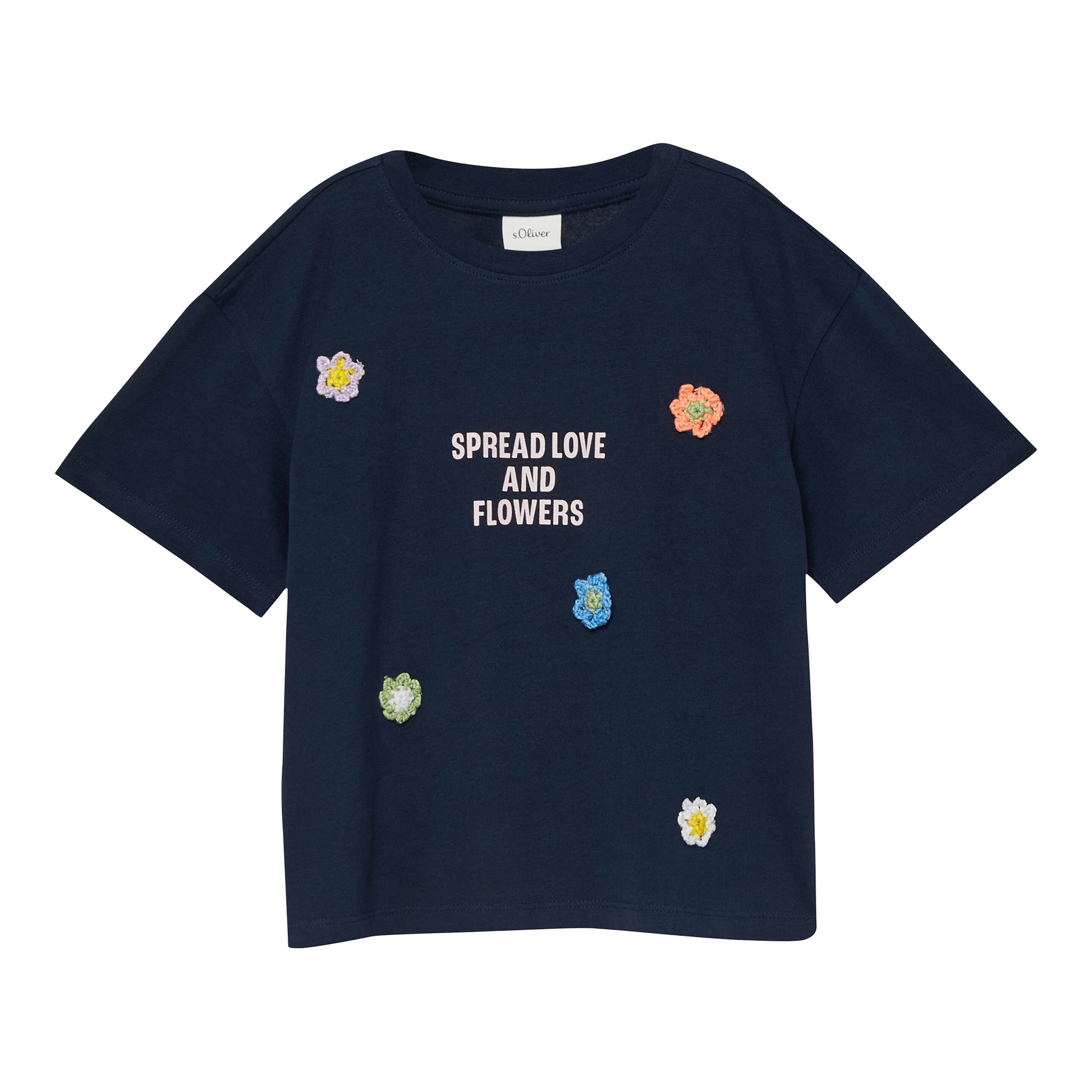 S.Oliver T-Shirt Blumen