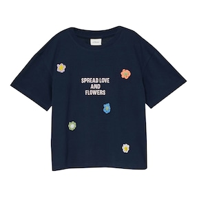 T-shirt fleurs