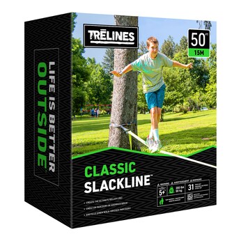 Klassische Slackline 15 Meter