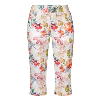 Pantacourt stretch «Fleur d’été»
