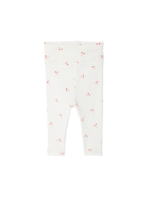 Baby Leggings mit Ajourmuster