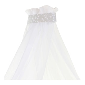 Himmel Piqué mit Band passend für alle babybay Modelle