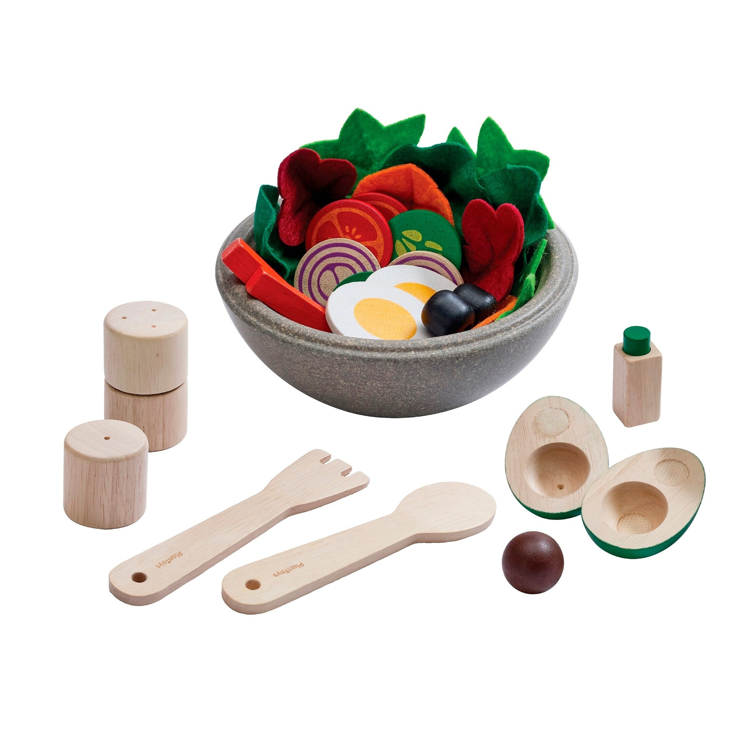Plantoys Kleiner Chef Salat-Set