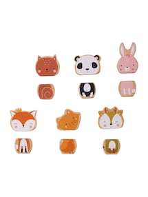 Magnet-Tiere zum Zusammensetzen, Holz FSC®