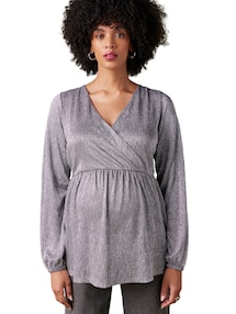 Festliches Blusenshirt für Schwangerschaft und Stillzeit