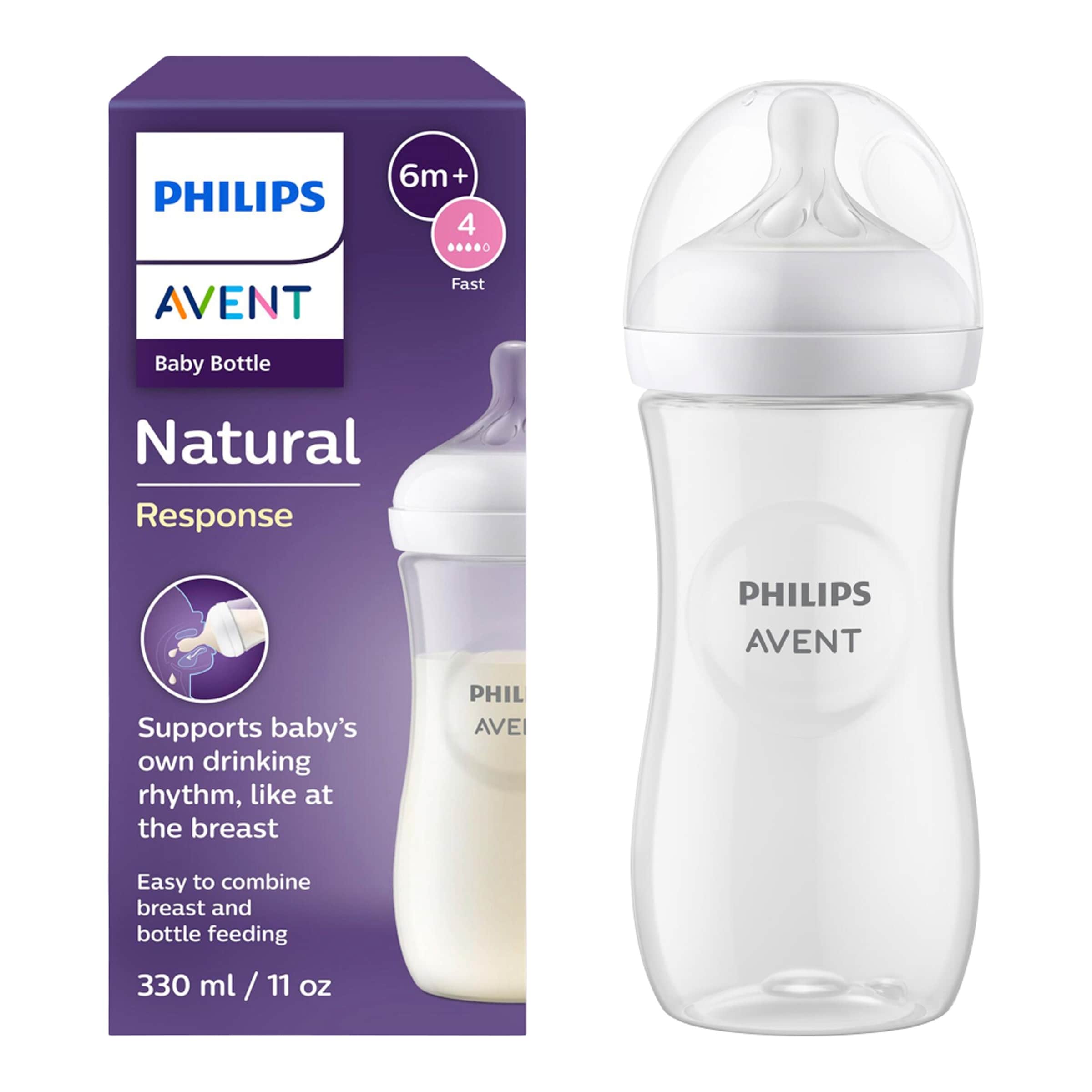Philips Avent Babyflasche Natural Response, 330ml, ab 3M
