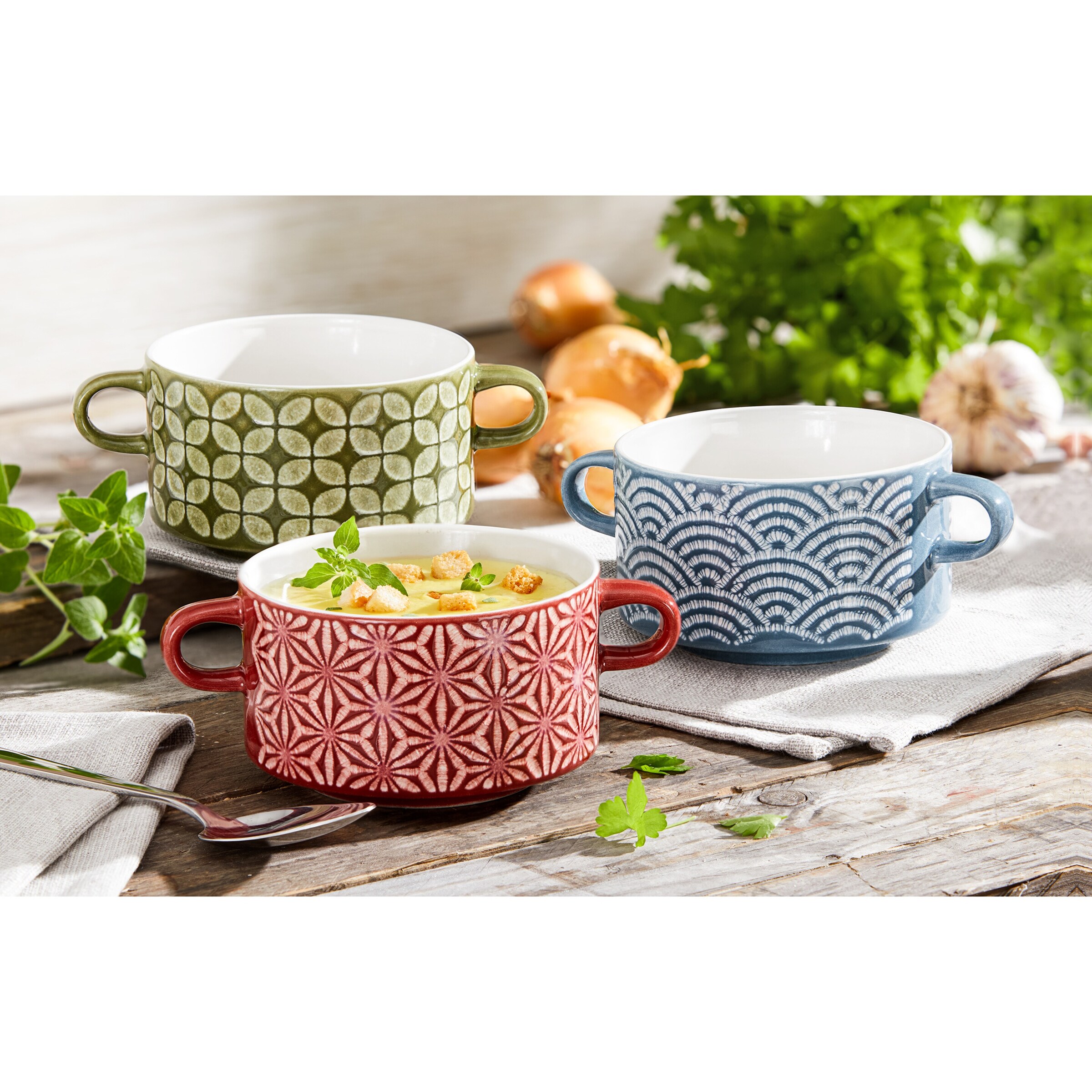 Genuss-Töpfchen, 3 Stück je 470 ml