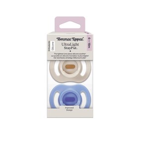 2er-Pack Schnuller ultra light 6-18M