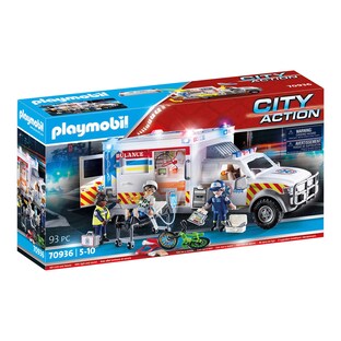 Camion-grue de recyclage de verre Playmobil