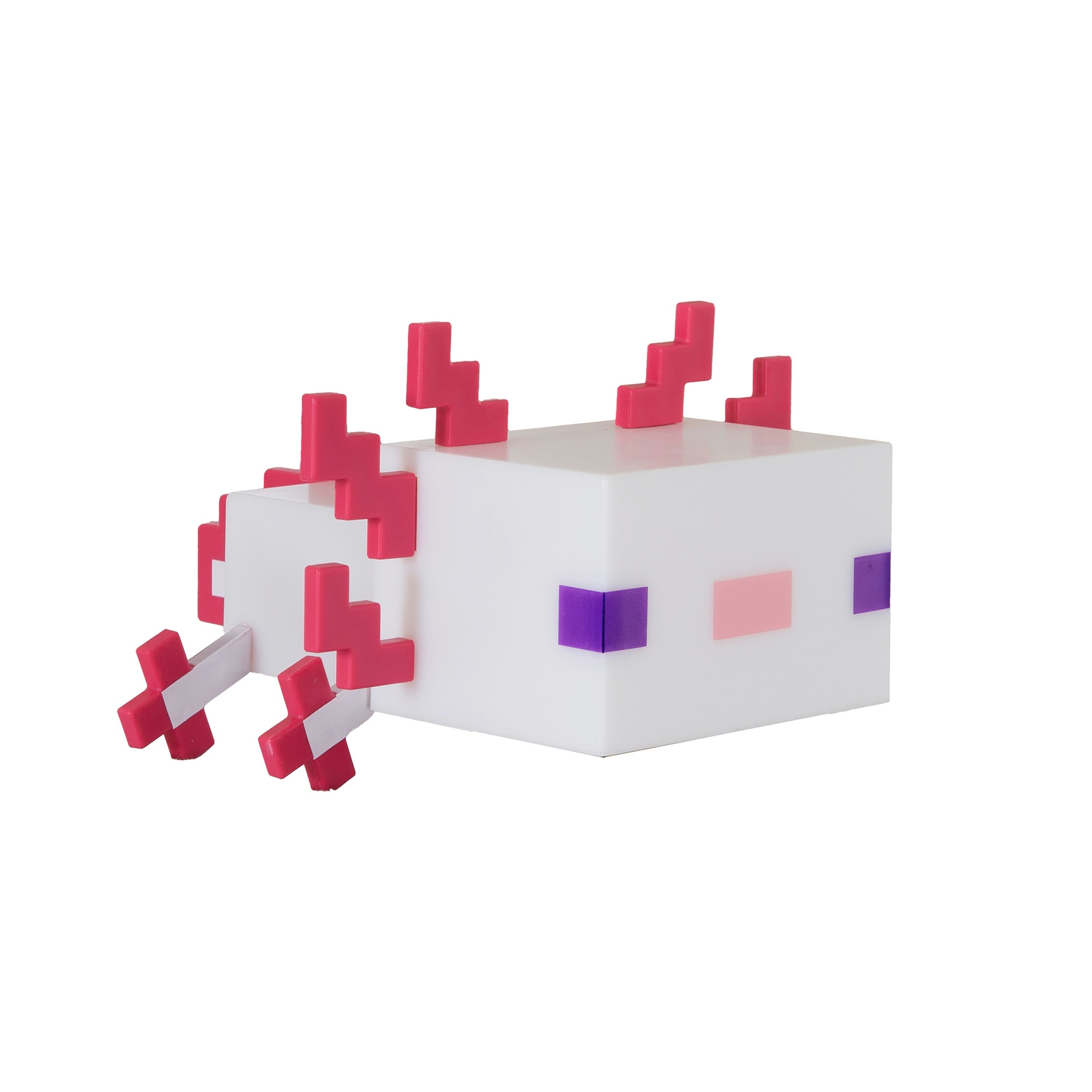 Roba LED-Tischlampe, Axolotl aufladbarer Akku MINECRAFT