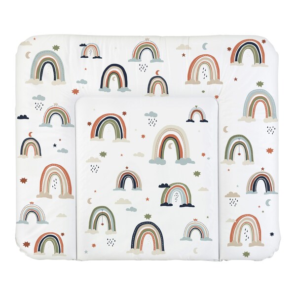 Sterntaler Emmi Rotho Babydesign - Folien-Wickelauflage - Boho Rainbow Wickelauflage Pvc