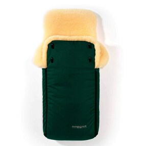 Kinderwagen Lammfell-Fußsack Luxus