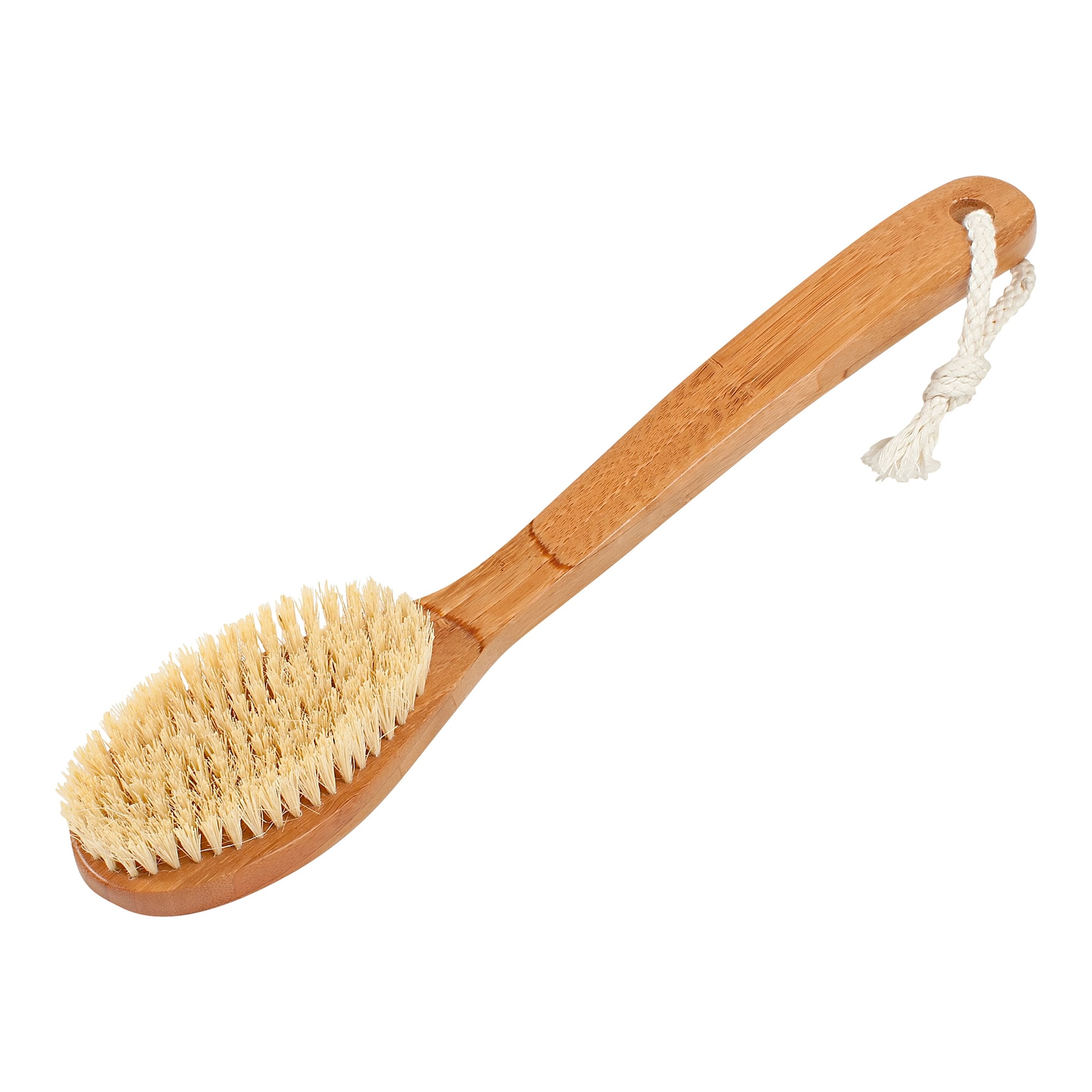 Bambus-Badebürste beige