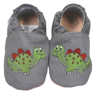 Kinderschuhe RecyStep Dino grau