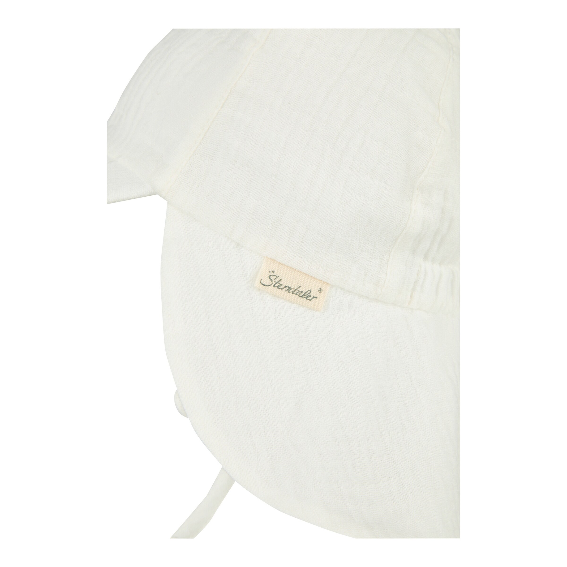 Thumbnail - Sterntaler Musselin-Schirmmütze mit Nackenschutz und Ohren