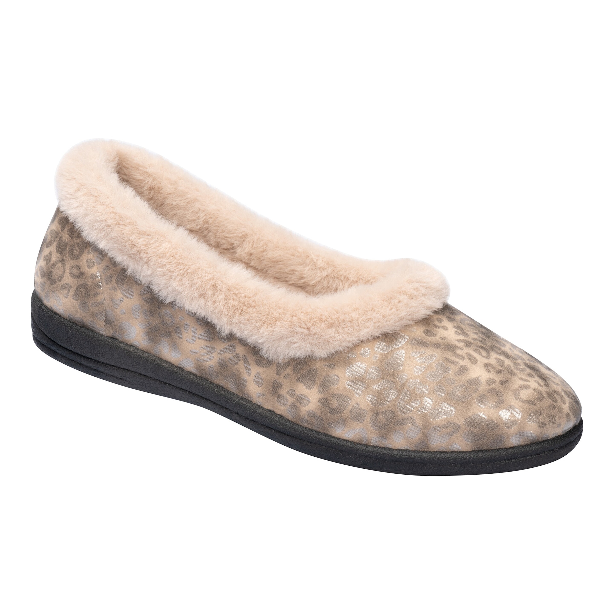 Kuschel-Ballerina „Birgit“ beige 36 Damen