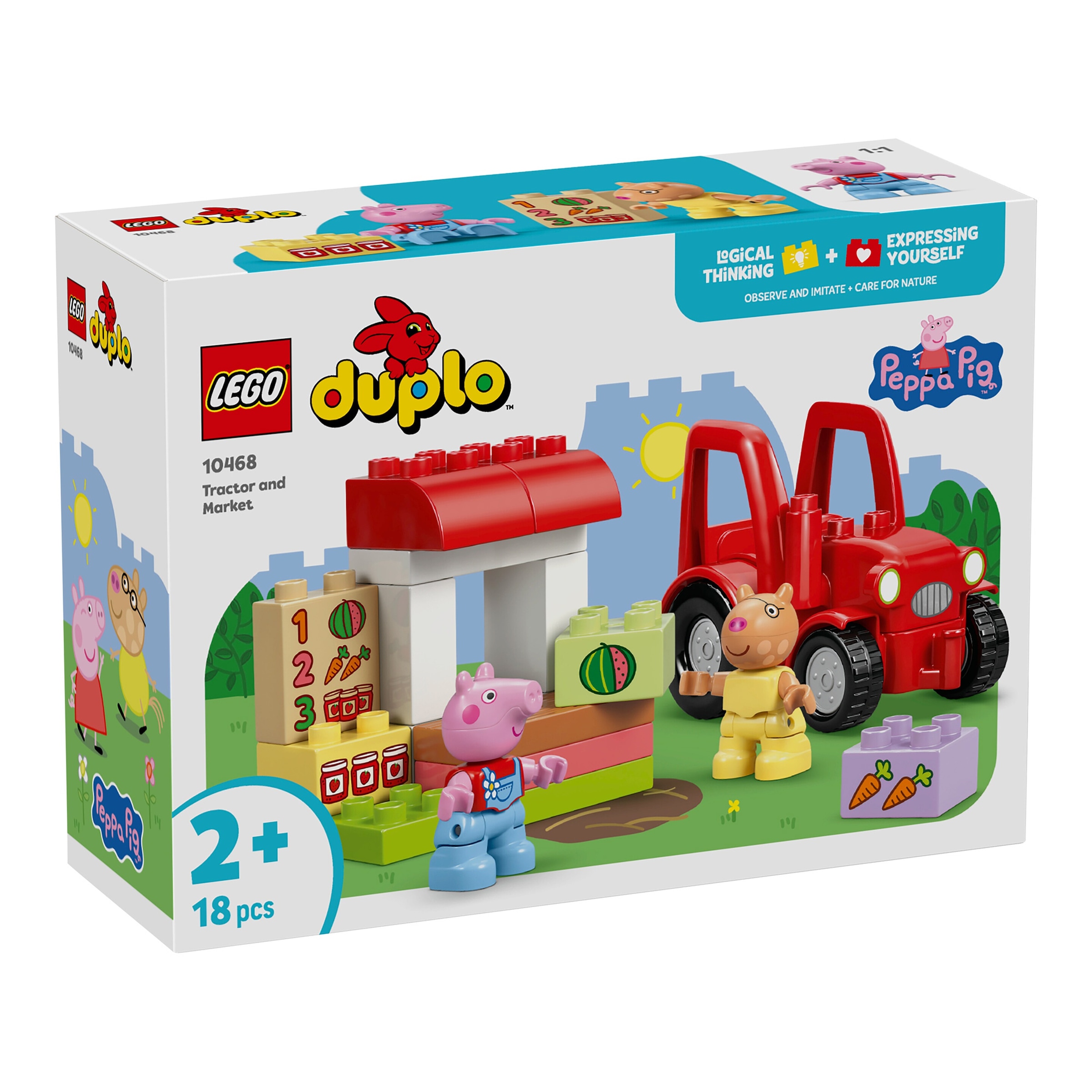 Lego® Duplo® 10468 Traktor und Marktstand