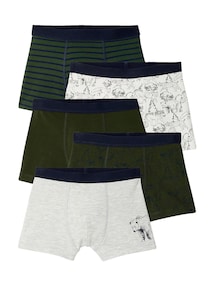 5er-Pack Boxershorts Jungen