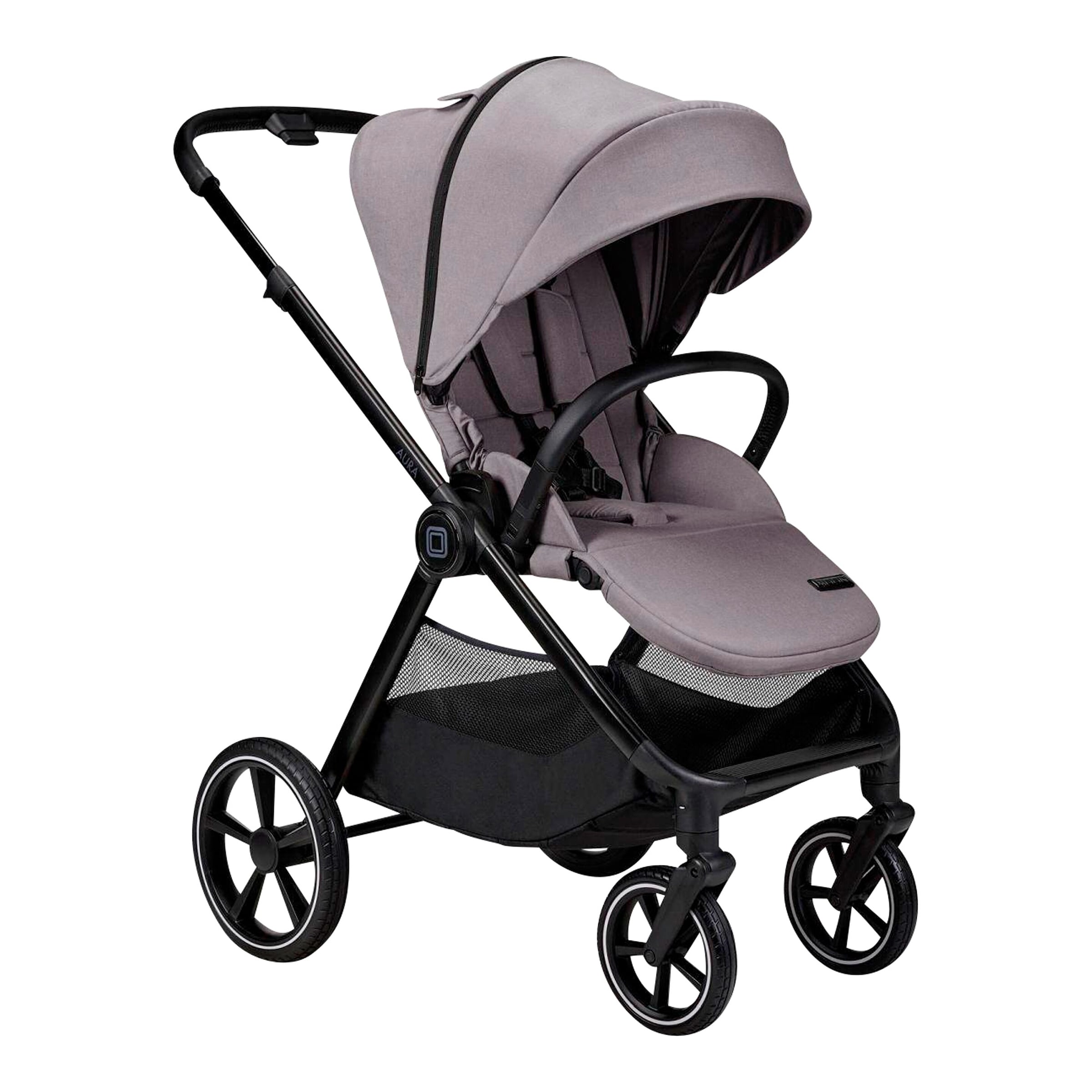 Moon Kombikinderwagen Aura (2026) Trio-Set inkl. Babyschale Cosmo 2.0 grau