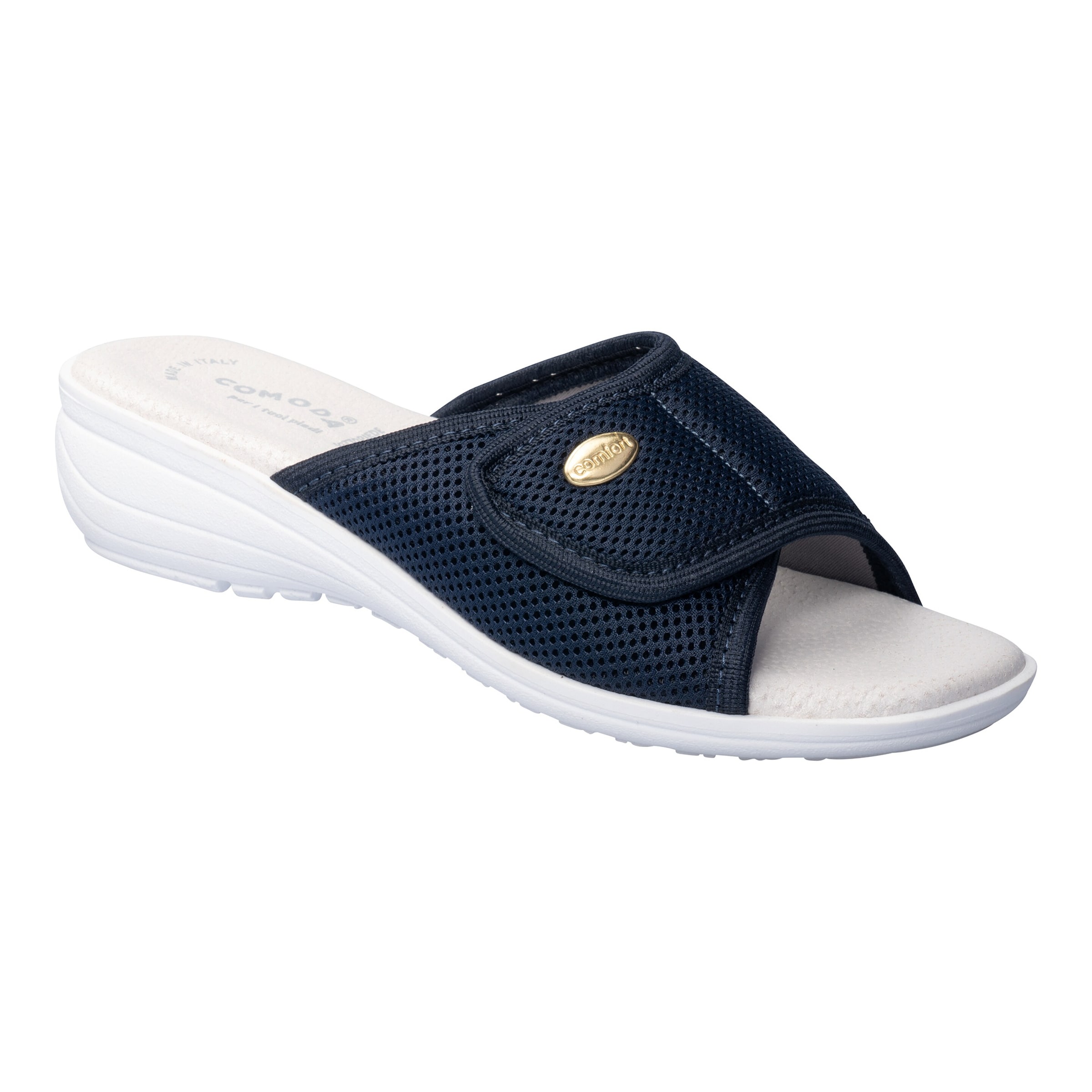 Damen-Pantolette „La Spezia“ blau 41 Damen