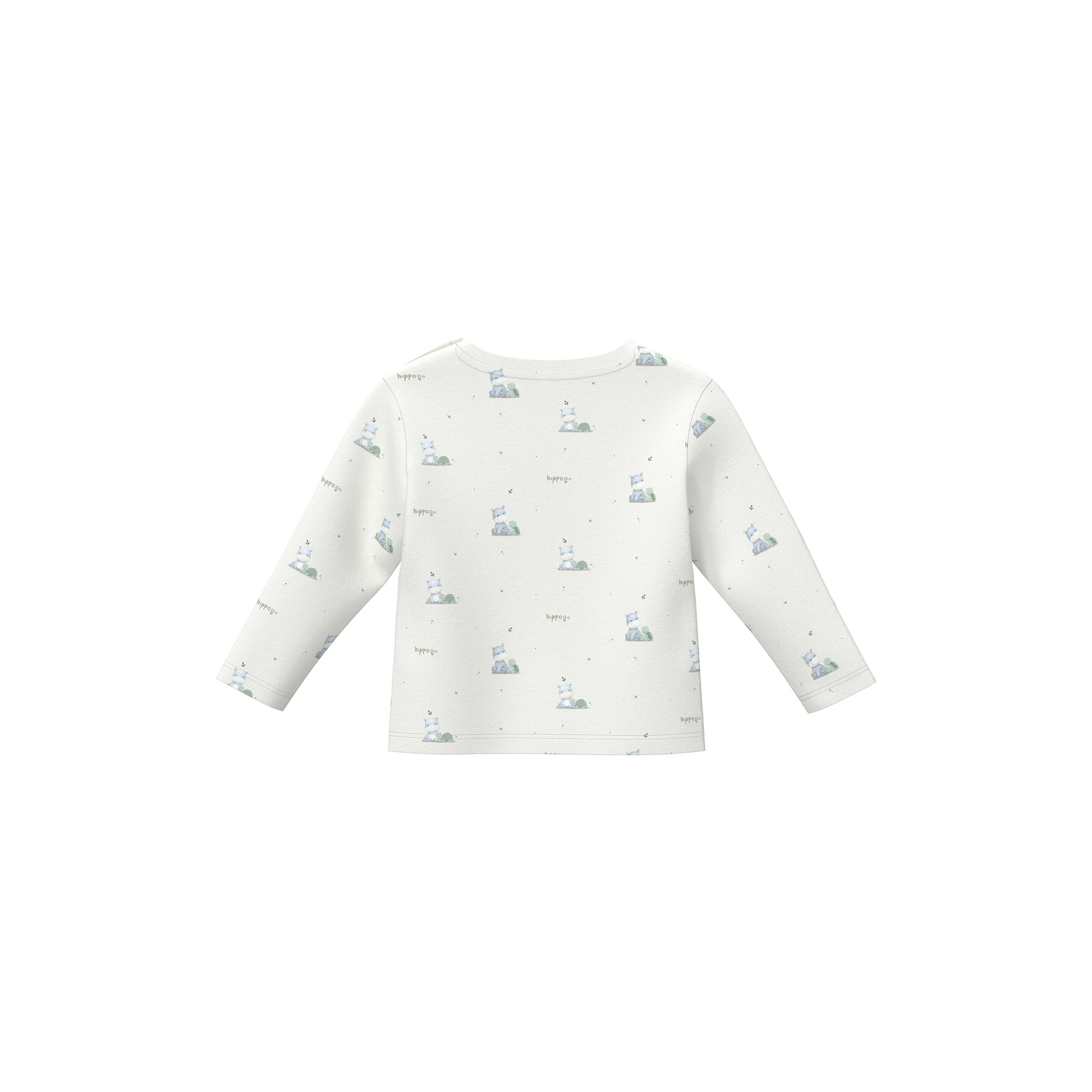 S.Oliver Shirt langarm Hippo Schildkröte