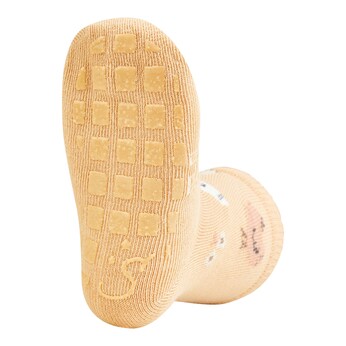 2er-Pack ABS-Socken Hühner Rippqualität 