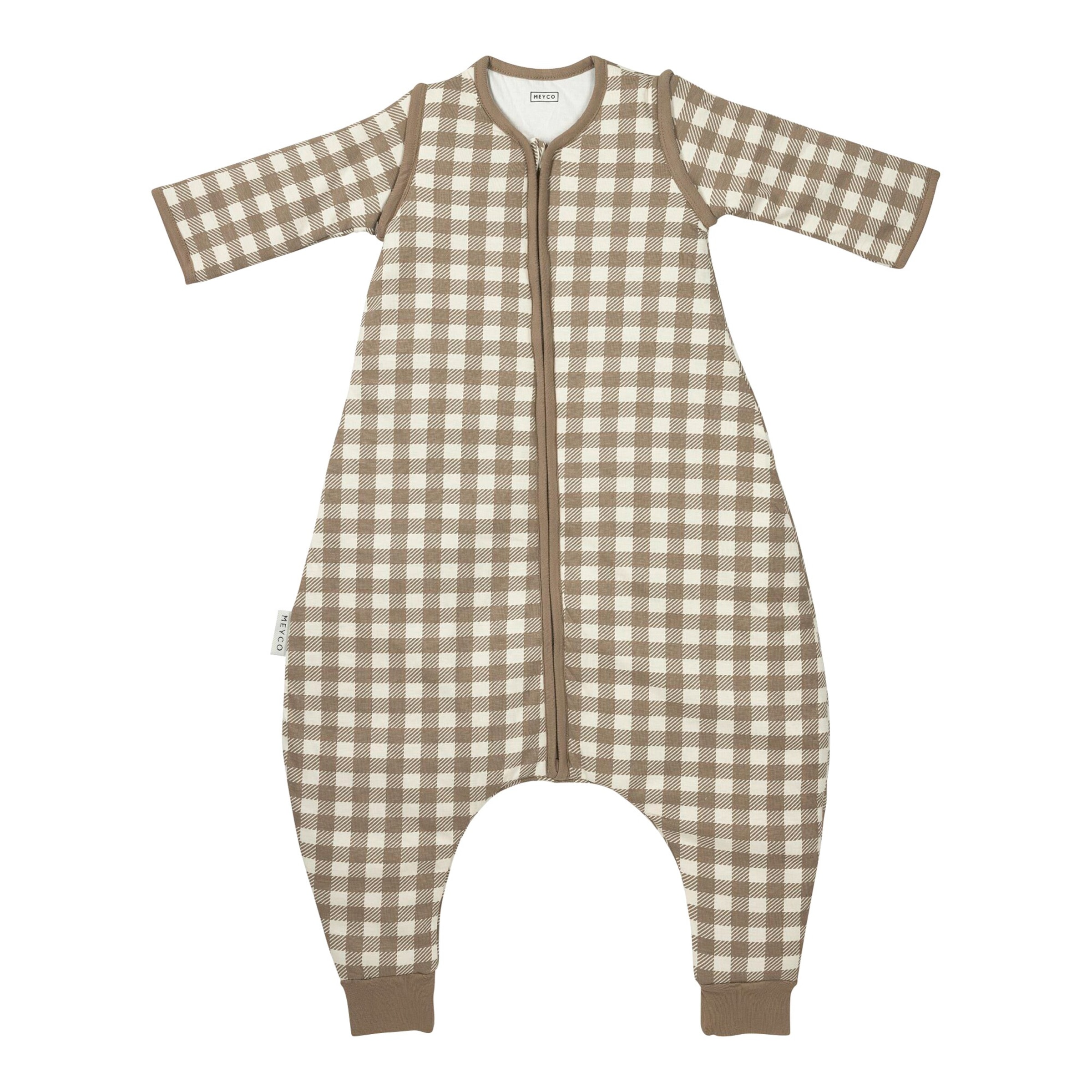 Meyco Baby Ganzjahres-Sleepoverall mit abnehmbaren Ärmeln 2.5 TOG