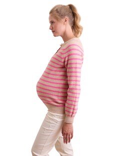 Pullover für Schwangerschaft & Stillzeit mit Henley-Ausschnitt