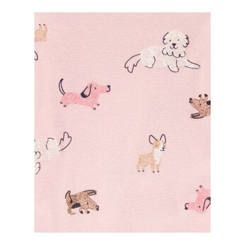 4er-Pack Bodys langarm Hunde Ajour