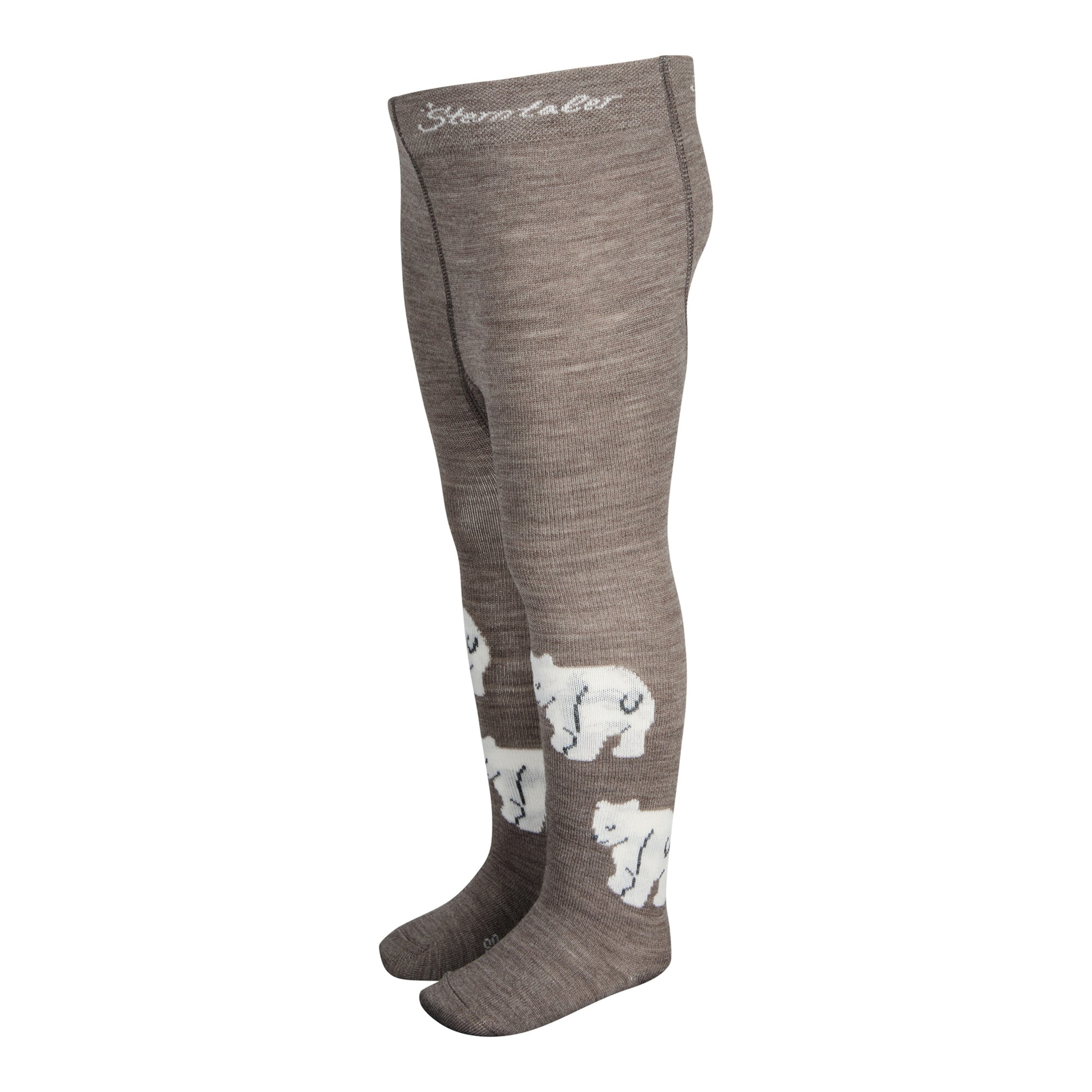 Sterntaler Woll-Strumpfhose Eisbär