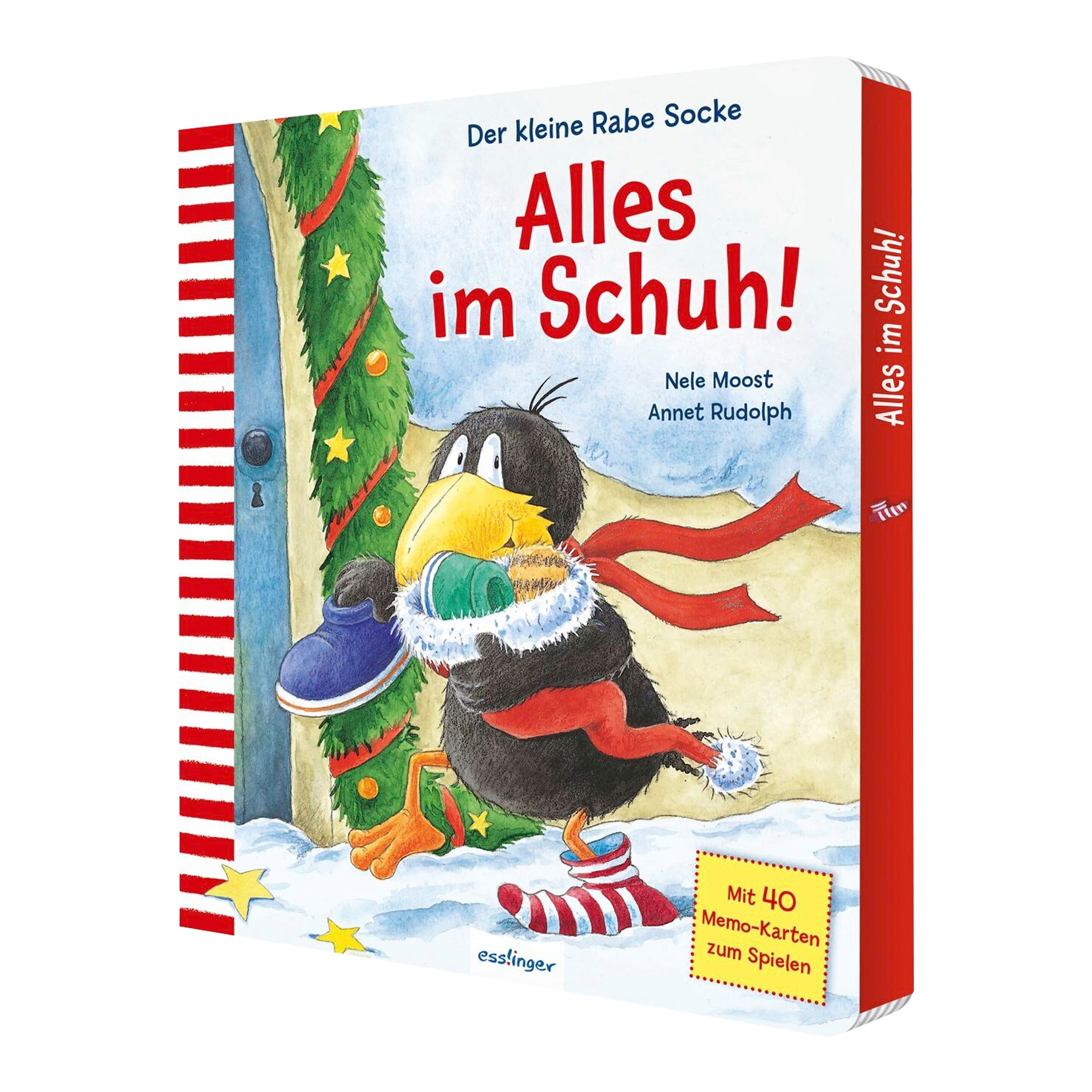 Thienemann-Esslinger Vorlesebuch Der kleine Rabe Socke: Alles im Schuh! Mit Memo-Spiel