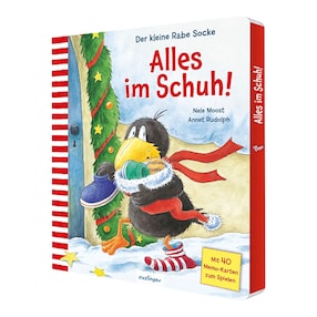 Vorlesebuch Der kleine Rabe Socke: Alles im Schuh! Mit Memo-Spiel