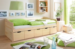 Sofabett Maria Massivholz Natur