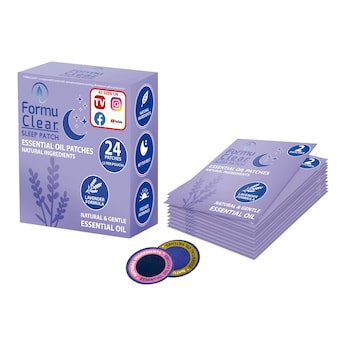 Lavendel-Patches, 24 Stück