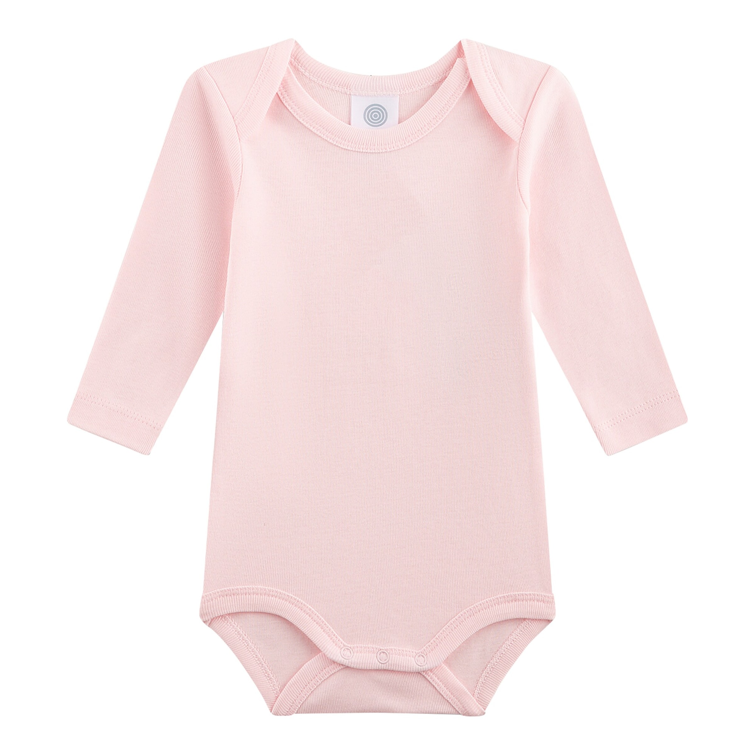 Sanetta 3er-Pack Bodys langarm Herzen natur/rosa