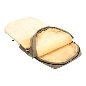 Winterfußsack Lammfell Lille Wool für Kinderwagen, Buggy