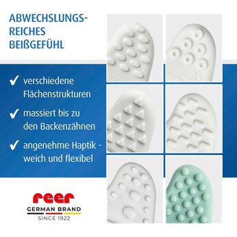 Beißring Stern aus Silikon