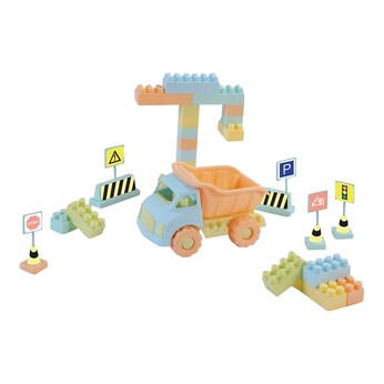 Bausteine Set mit Jumbo Truck 40 tlg.