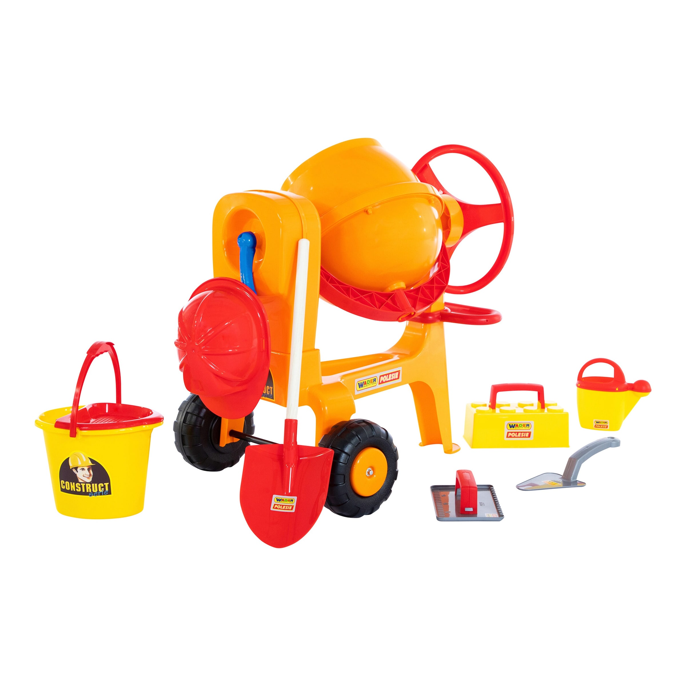 Wader Mischmaschine mit Baustellen-Set 8-tlg.